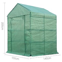 Alternative view of 1.4 x 1.55M Walk-in All Weather Green House