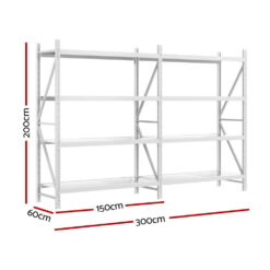 Alternative view of 3mx2m Garage Shelving Rack