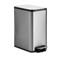 8L Rubbish Bin with Foot Pedal