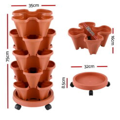 Alternative view of 5-Tier Raised Garden Bed