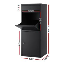 Alternative view of Parcel Letterbox Drop Box