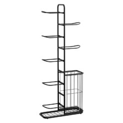 7-Tier Ball Storage Rack 58x23.5x145cm