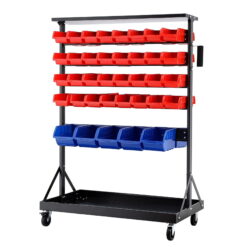 Alternative view of 74 Bin Garage Storage Rack 130x90x52cm