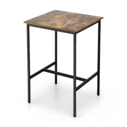 Bar Table 60x60x92cm - Walnut