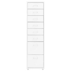 Alternative view of Metal Mobile File Cabinet 28x41x109cm