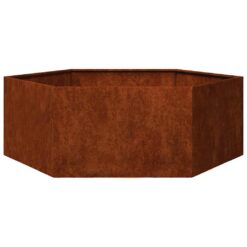 Alternative view of Corten Steel Planter 138x120x45cm - Rusty