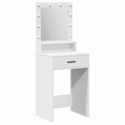 Alternative view of Dressing Table White 50x41x135cm - Gloss White