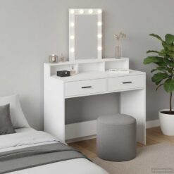 Dressing Table 100x41x140cm - White