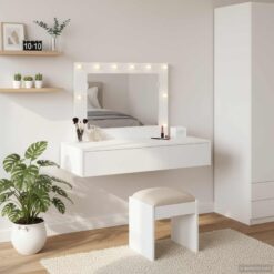 Dressing Table 100x40x70cm - White