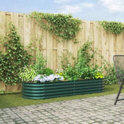 Steel Garden Raised Bed 240x80x44cm