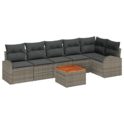 Alternative view of 7 Piece Garden Sofa Set
