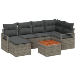 Alternative view of 7 Piece Garden Sofa Set