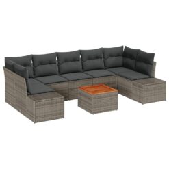 Alternative view of 8 Piece Garden Sofa Set