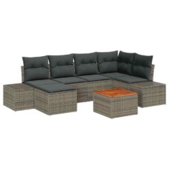 Alternative view of 7 Piece Garden Sofa Set