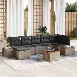 8 Piece Garden Sofa Set