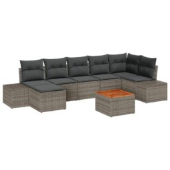 Alternative view of 8 Piece Garden Sofa Set