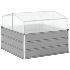 Alternative view of Galvanised Steel Planter 100x100x77cm
