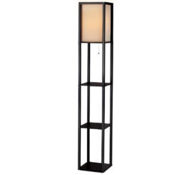 Alternative view of Contemporary Shelf Floor Lamp