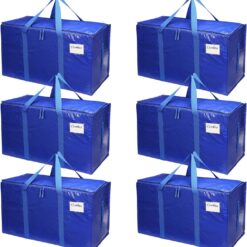 6-Pack Large Moving Storage Bags