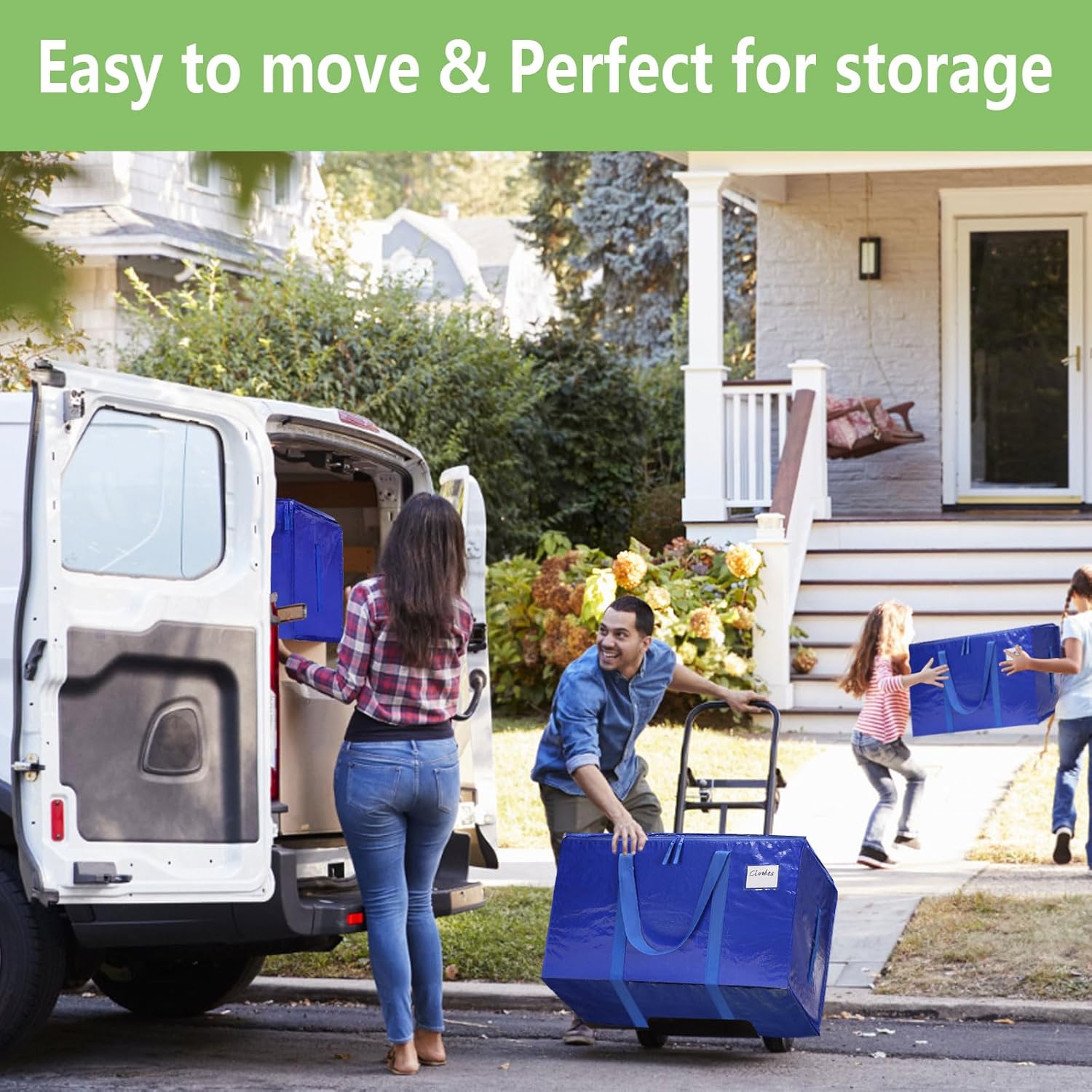 Alternative view of 12-Pack Large Moving Storage Bags