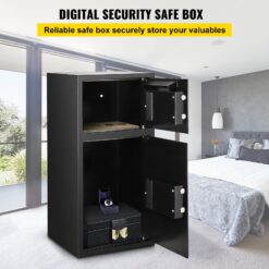 Alternative view of Large Double Door Security Safe Box