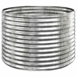 Alternative view of Galvanised Garden Raised Bed 100x100x68cm - Silver